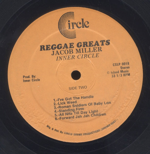 JACOB MILLER & INNER CIRCLE [Reggae Greats]