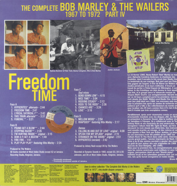 BOB MARLEY & THE WAILERS [Freedom Time Part 4]