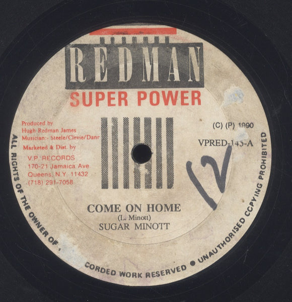 SUGAR MINOTT / WAYNE FIRE & PATRICK IRIE [Come On Home / Sick And Fed Up]
