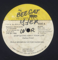 RULA BROWN & VICTOR RANKING [Stop Giving Away Your Life(Combination/Solo)]