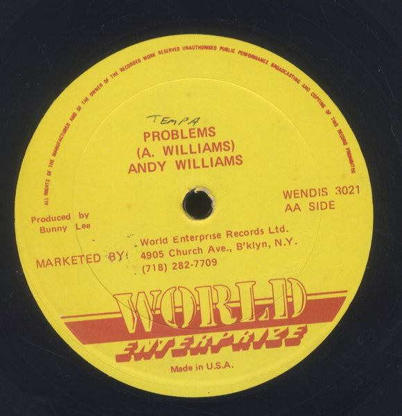 ANDY WILLIAMS [Play Them Selector / Problems]