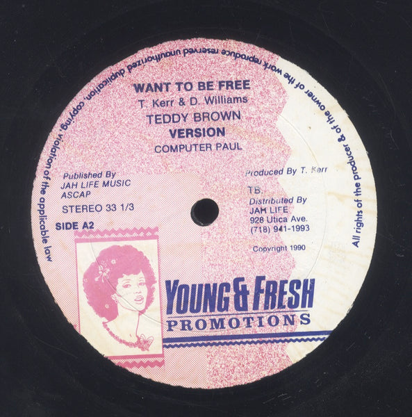 TEDDY BROWN [Ragga Muffin Soldier / Want To Be Free]