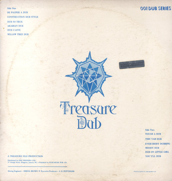 TREASURE DUB [Treasure Dub Vol 1]