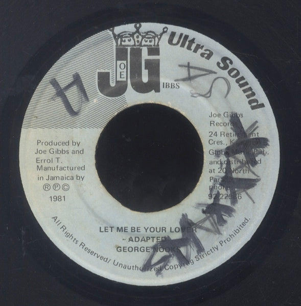 GEORGE NOOKS [Let Me Be Your Lover]