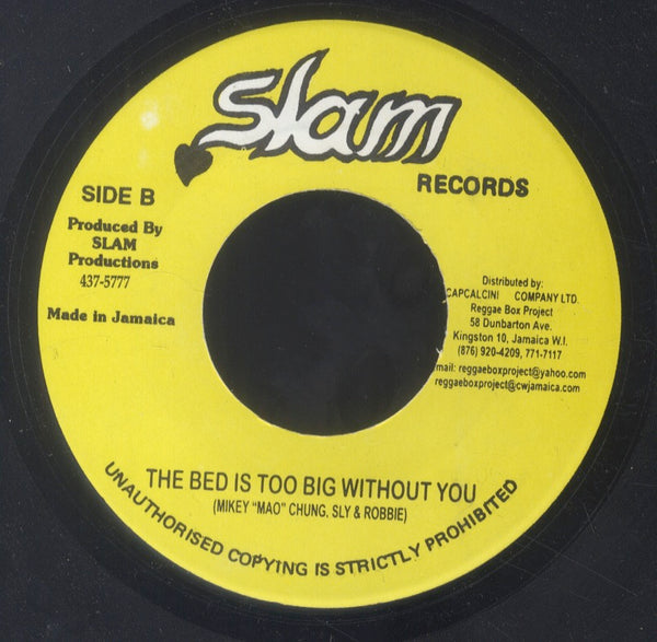KRISS KELLY / MIKEY "MAO"CHUNG,SLY&ROBBIE [Back & Fourth / The Bed Is Too Big Without You]
