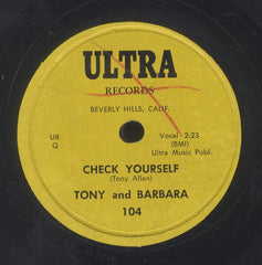 TONY AND BARBARA / TONY ALLEN [Check Yourself / It Hurt Me So]