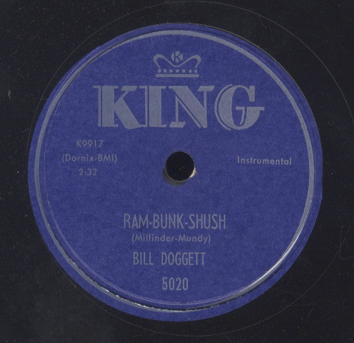 BILL DOGGETT [Ram - Bunk - Shush / Blue Largo]