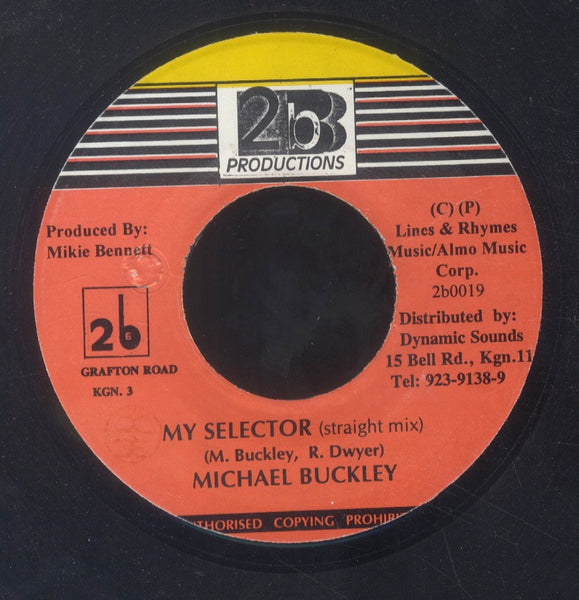 MICHAEL BUCKLEY [My Selector / Straight Mix]