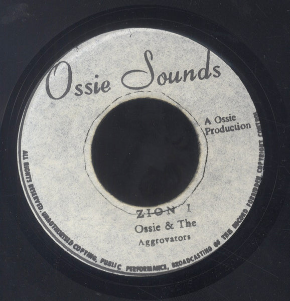 FRANKIE JONES / OSSIE & THE AGGROVATORS [Rasta Children / Zion I]