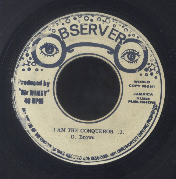 DENNIS BROWN [I Am The Conqueror]