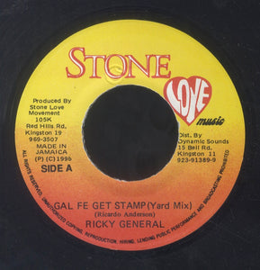 RICKY GENERAL [Gal Fe Get Stamp(Yard Mix / Broad Mix)]