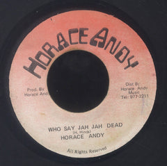 HORACE ANDY [Who Say Jah Jah Dead]