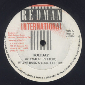 WAYNE RANKS & LOUIE CULTURE / ASHMAN [Holiday / Doctor Say So]