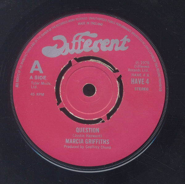 MARCIA GRIFFITS [Question /Roots ]