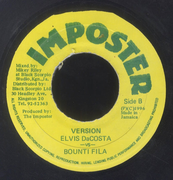 ELVIS DACOSTA AND THE IMPOSTER / FEAT. BOUNTY FILA [Goodnight My Love / Version (Combination Version)]