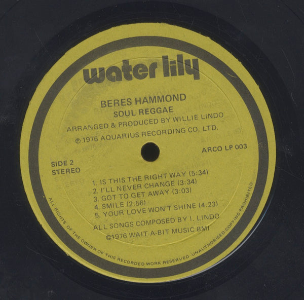 BERES HAMMOND [Soul Reggae]