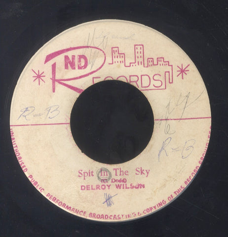 DELROY WILSON /THE SKATALITES  [Spit In The Sky(Remember Your Nest() / Black Sunday ]