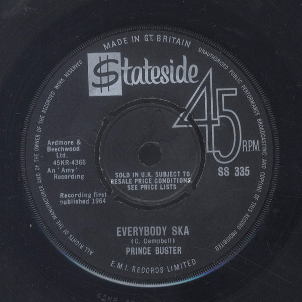 PRINCE BUSTER [30 Pieces Of Silver / Everybody Ska]