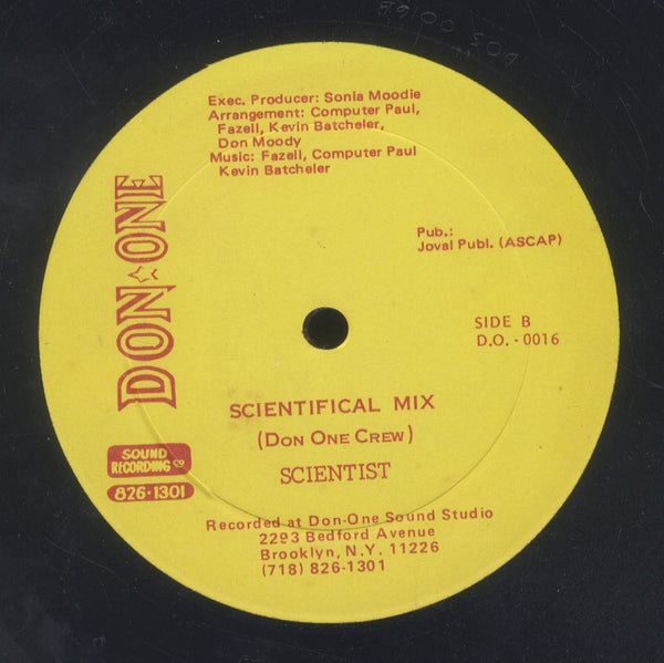 SUGAR MINOTT / SCIENTIST [Stranger In Love / Scientifical Mix]