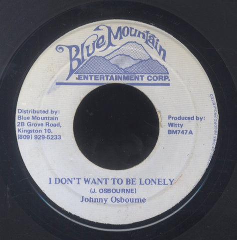 JOHNNY OSBOURNE [I Don't Want To Be Lonely]