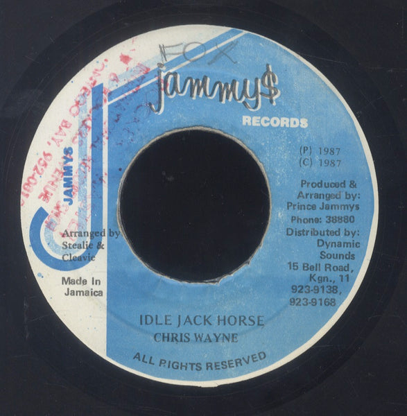 CHRIS WAYNE [Idle Jack Horse]