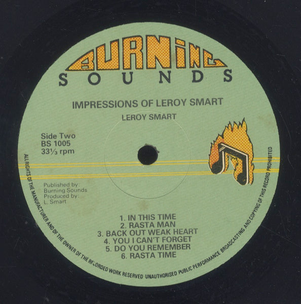 LEROY SMART [Impression Of Leroy Smart]