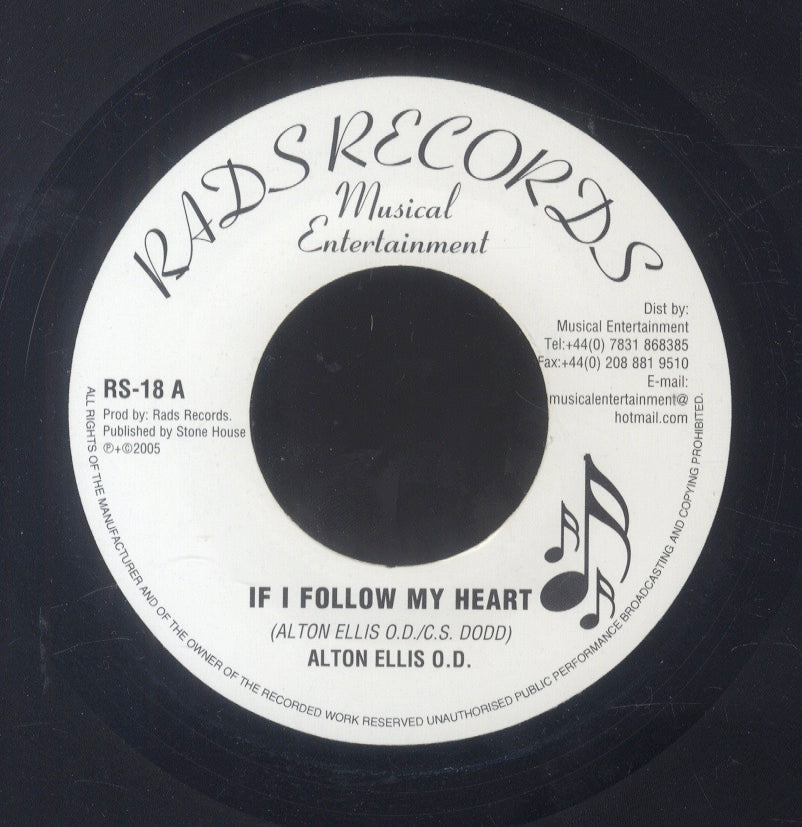 ALTON ELLIS [If I Follow My Heart]