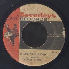 DERRICK MORGAN / BEVERLEY'S ALL STARS  [What's Your Grouse / Sly Mongoose ]