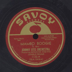 JOHNNY OTIS ORCHESTRA / ROBERT BANKS [Mambo Boogie / Mambo Blues]