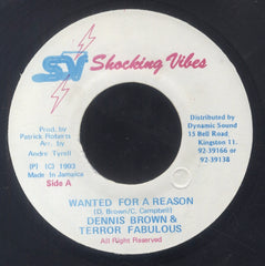 DENNIS BROWN & TERROR FABULOUS [Wanted For A Reason]