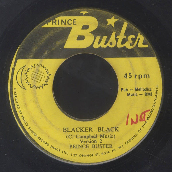 PRINCE BUSTER [Young Gifted & Black / Blacker Black]
