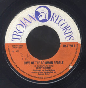 NICKY THOMAS / THE DESTROYERS  [Love Of The Common People / Compas ]