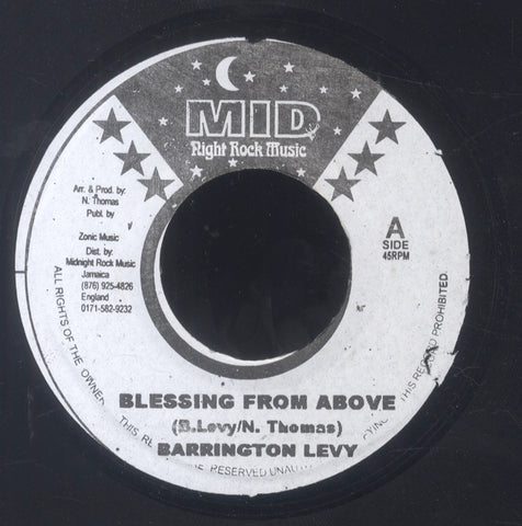 BARRINGTON LEVY [A Blessing From Above]