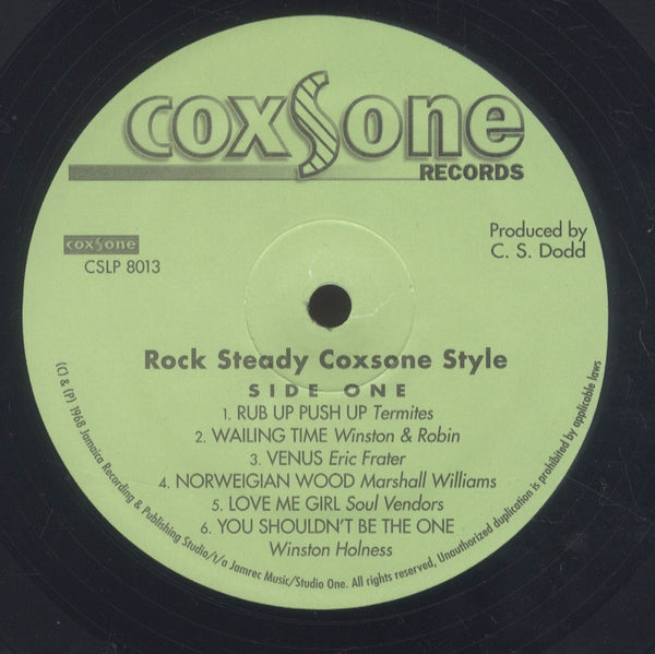 V.A. [Rock Steady Coxsone Style]