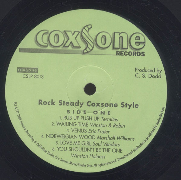 V.A. [Rock Steady Coxsone Style]