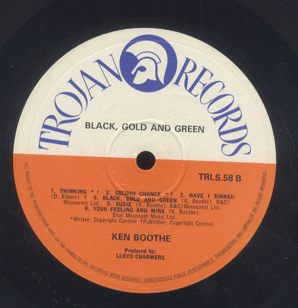 KEN BOOTHE [Black Gold & Green]