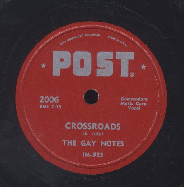 THE GAY NOTE [Hear My Plea / Crossroad]