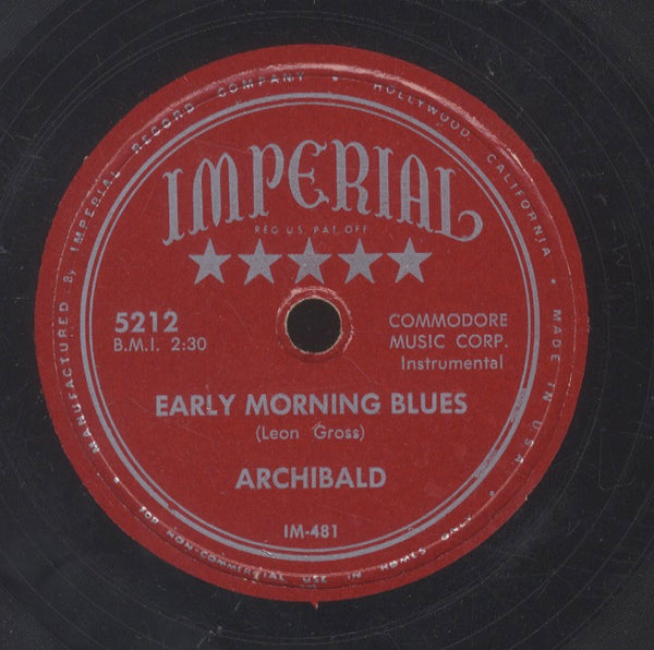 ARCHIBALD [Great Big Eye / Early Morning Blues ]