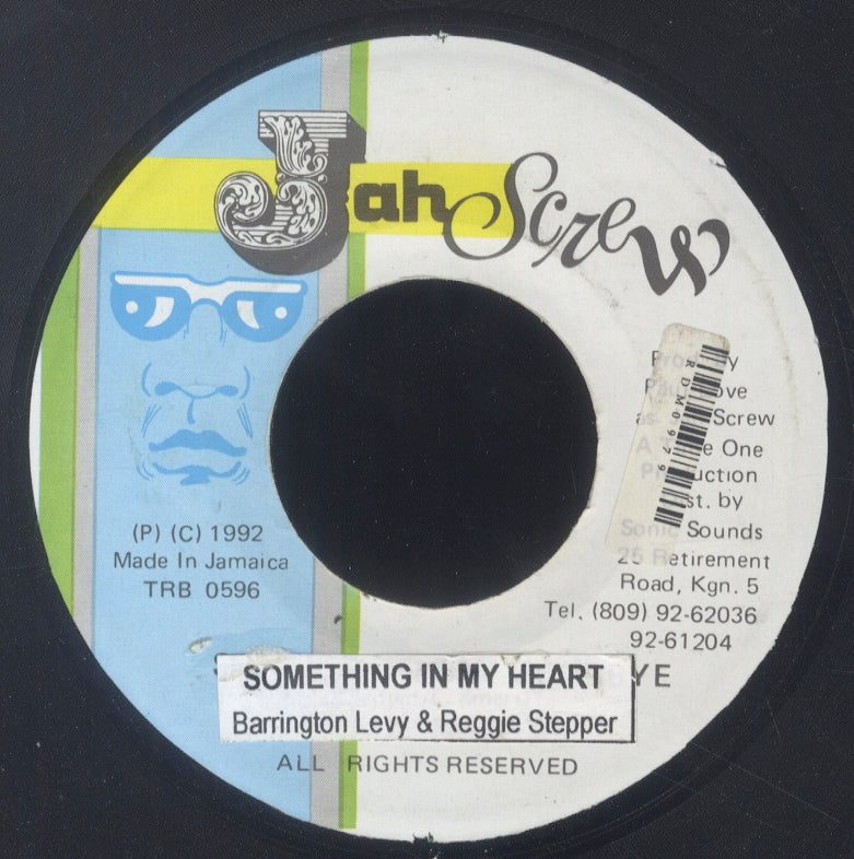 BARRINGTON LEVY & REGGIE STEPPER [Something In My Heart ]