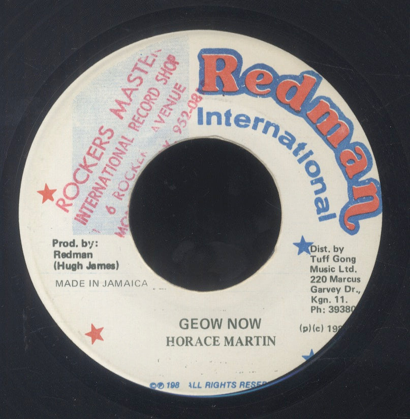 HORACE MARTIN [Geow Now]