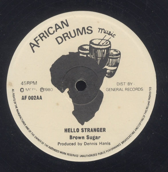 BROWN SUGER [Black Is The Colour(Black Pride) / Hello Stranger]