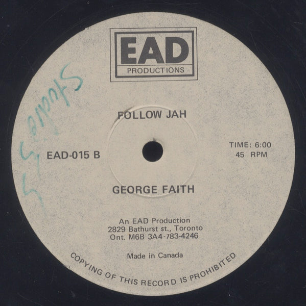 EEK - A - MOUSE / GEORGE FAITH [Heroes Dead And Gone  / Follow Jah]