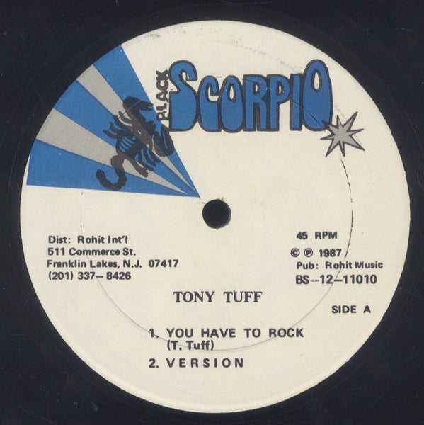 TONY TUFF / KING KONG  [You Have To Rock / Eden A Come]