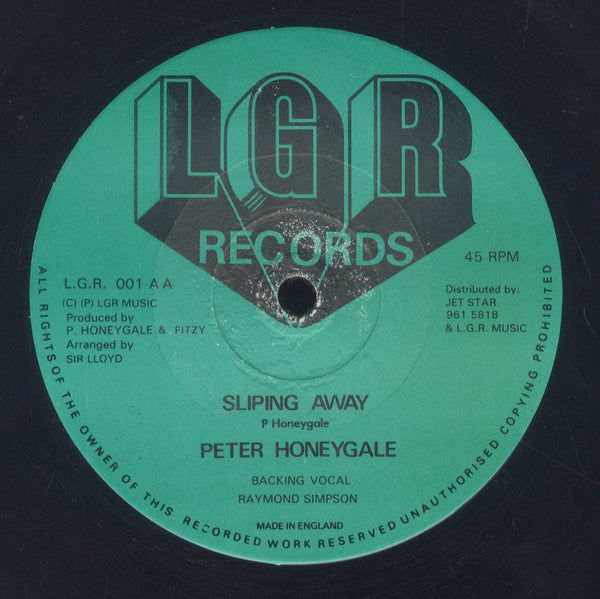 PETER HONEYGALE (PETER HUNNINGALE) / DAVID MILLER [Sliping Away / Swing & Dine Dance All The Time]
