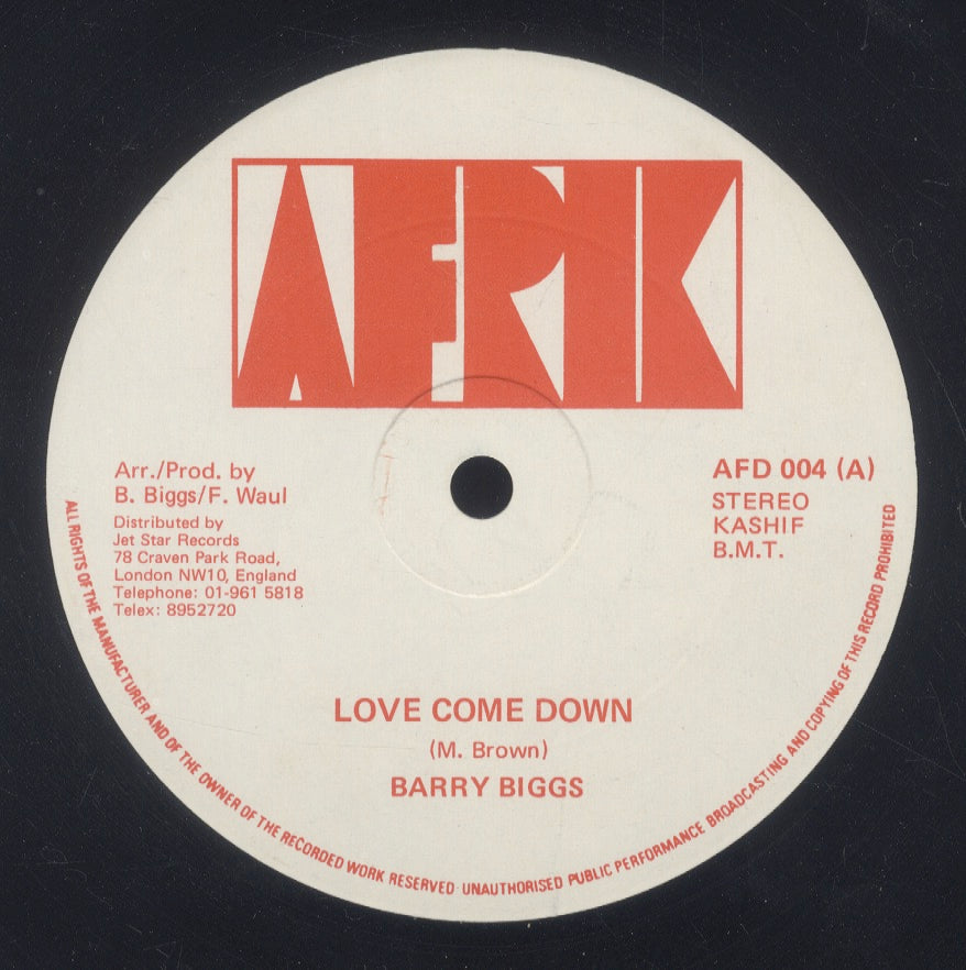 BARRY BIGGS / DEAN FRAZER [Love Come Down / Part 2]