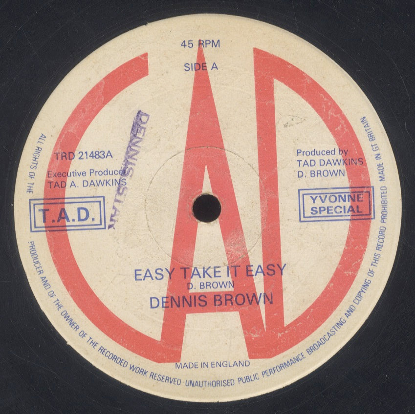 DENNIS BROWN [Easy Take It Easy]