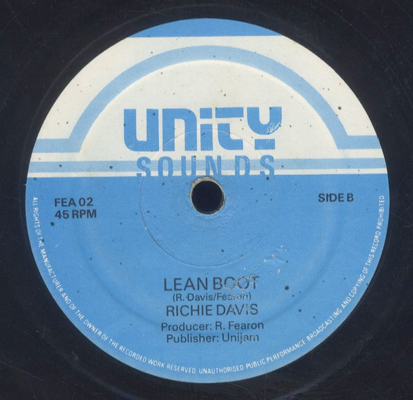 RICHIE DAVIS  [England We Deh / Lean Boot ]