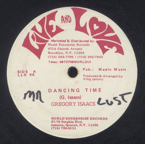 GREGORY ISAACS [Dancing Time]
