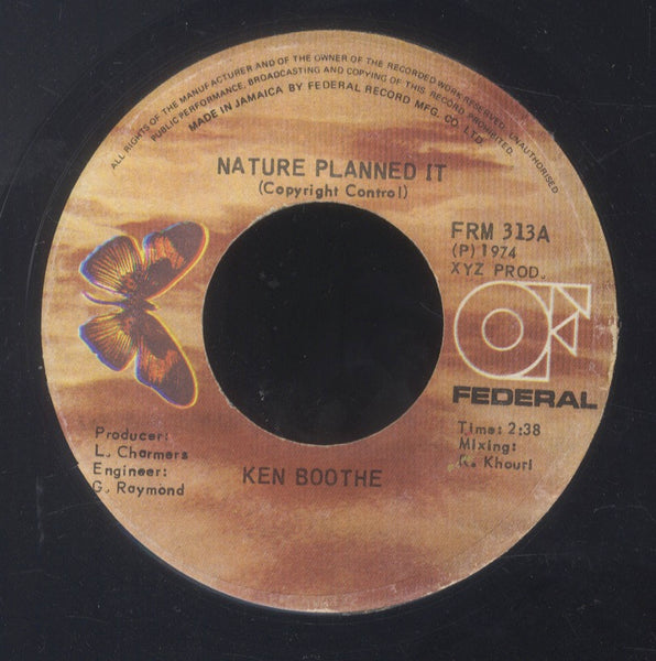 KEN BOOTHE [Nature Planned It]