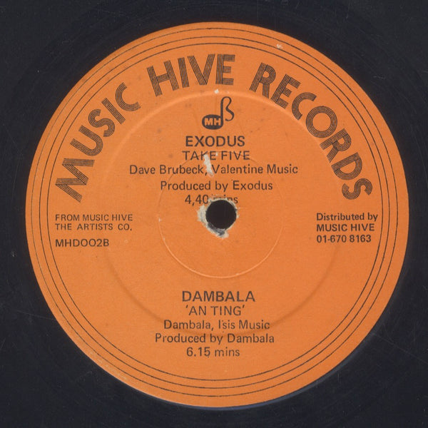 SUSAN TYRRELL / EXODUS . DANBALA. [Will We Ever Differ /  Take Five . An Ting.]